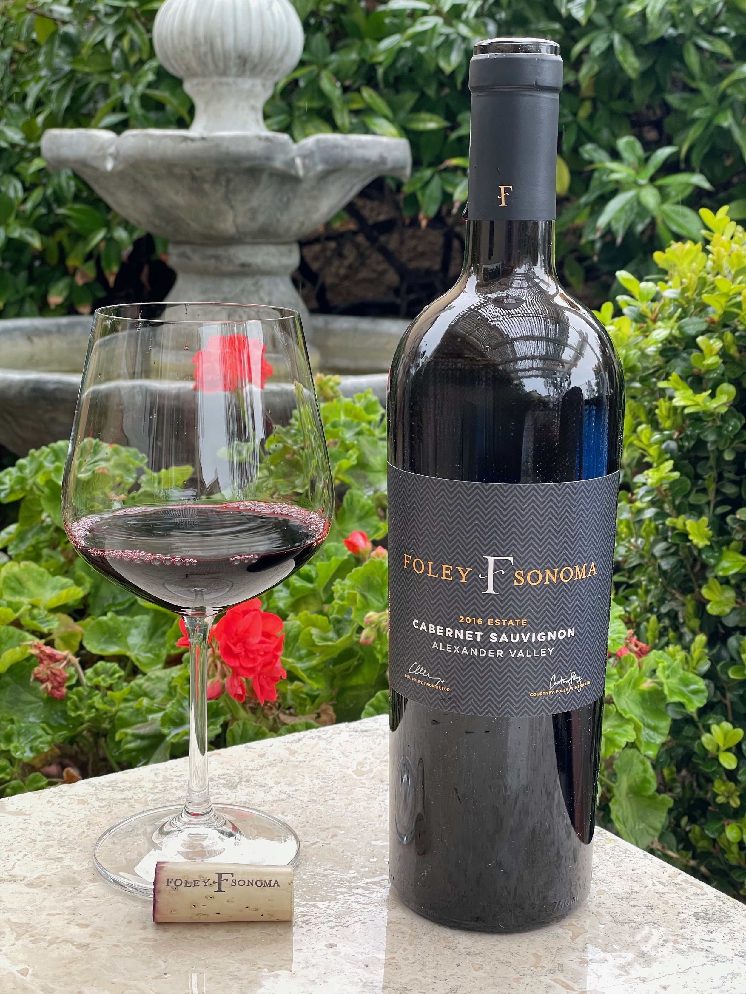 Behind the Cork™ - Foley Sonoma Estate Cabernet Sauvignon