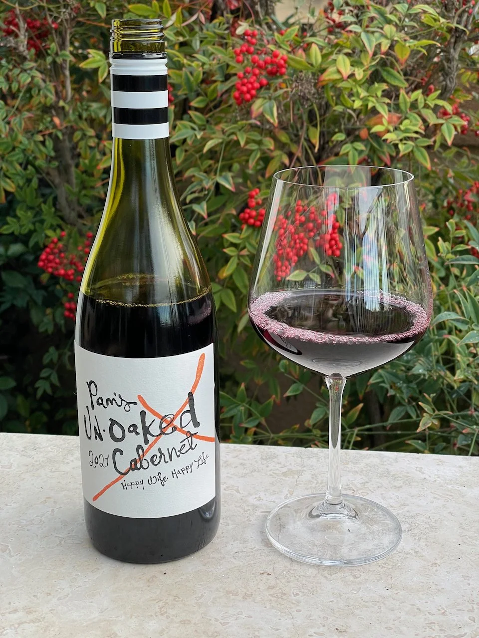 Behind the Cork™ - Ron Rubin Winery: Pam's Un-Oaked Cabernet